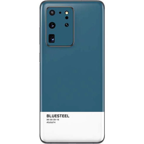 Bluesteel Color Palette Galaxy S20 Ultra 5G Skin